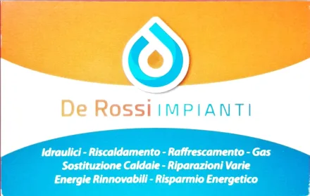 Logo De Rossi Impianti — Idraulico Vigasio